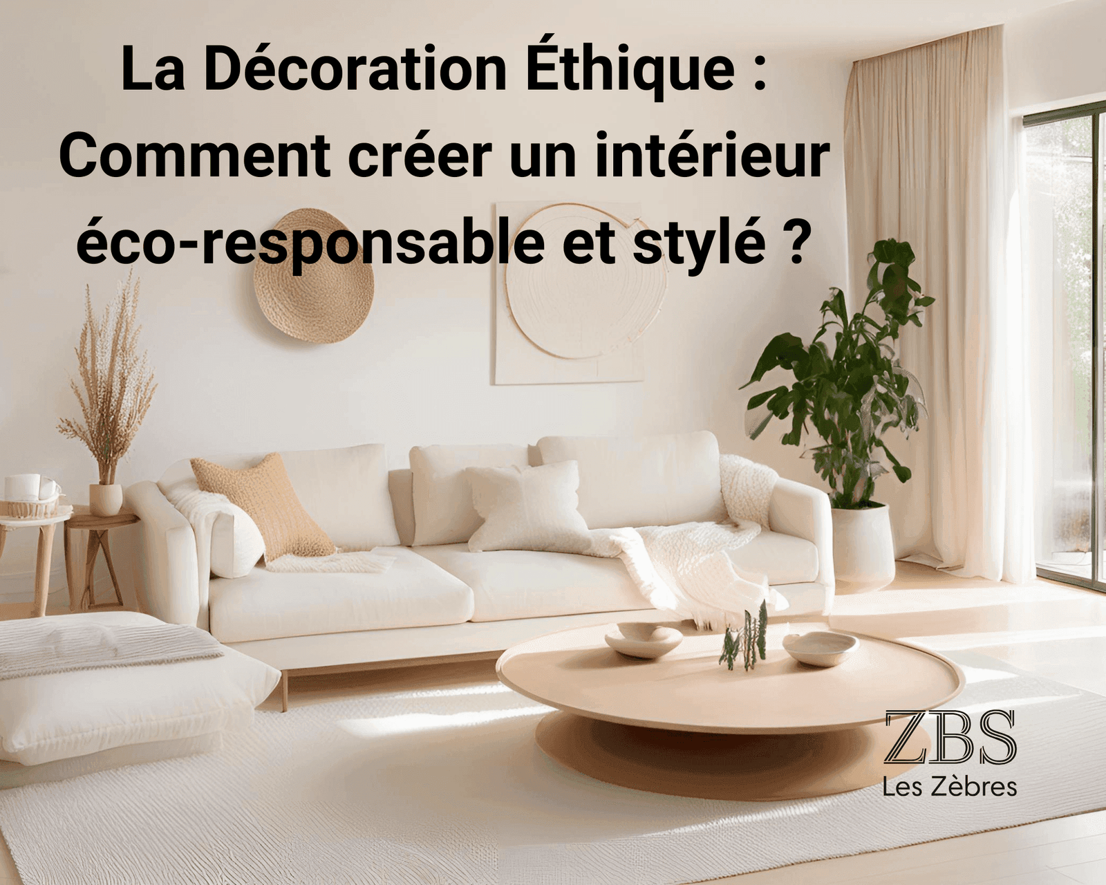 Les Zèbres, décoration éthique. Marketplace éco-design.